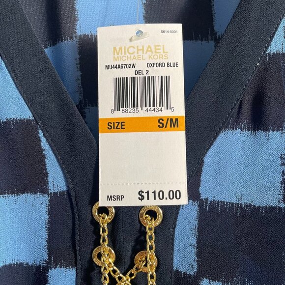 Michael Kors Bat Wing Blouse S/M - Picture 3 of 11